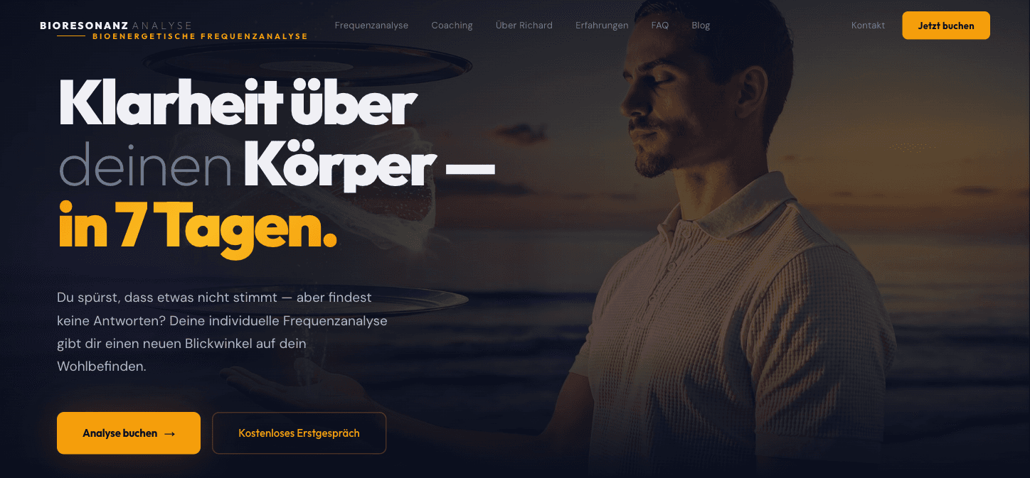 Bioresonanz Analyse — Gesundheit