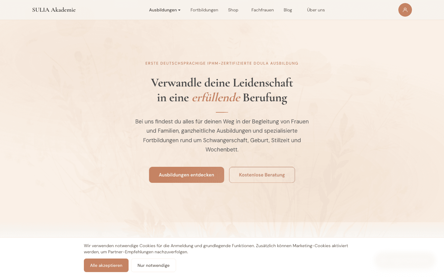 SULIA Akademie Plattform